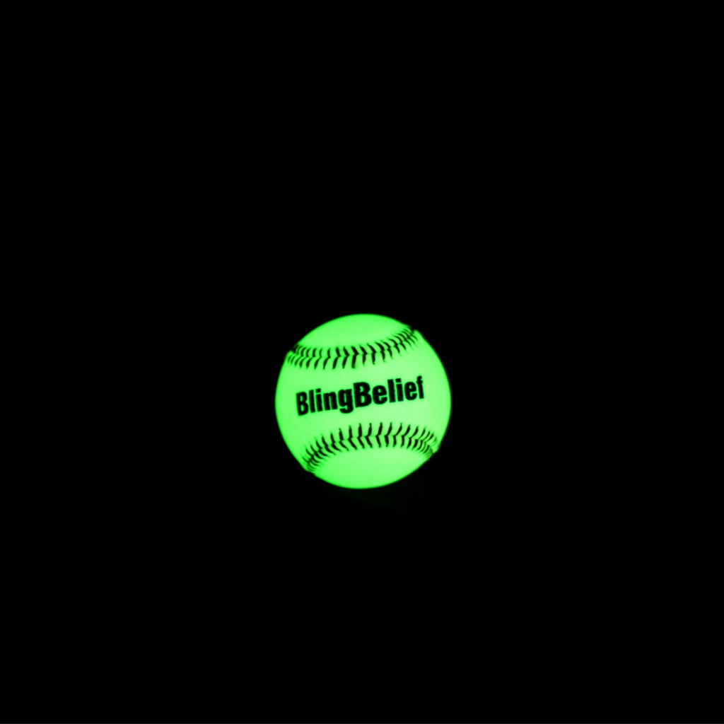 super glow American style hard baseball