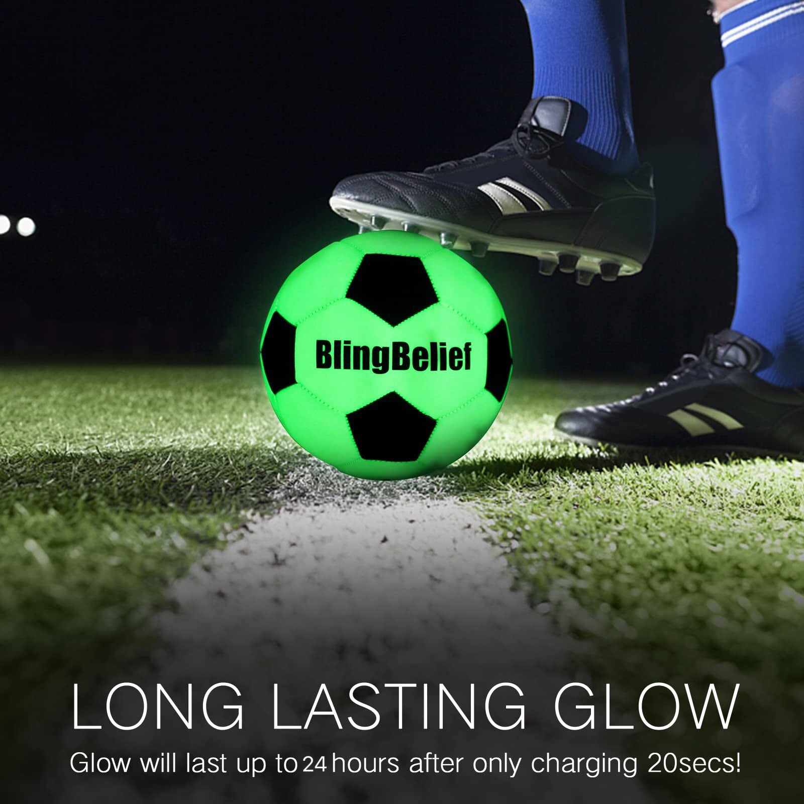 night glow soccer